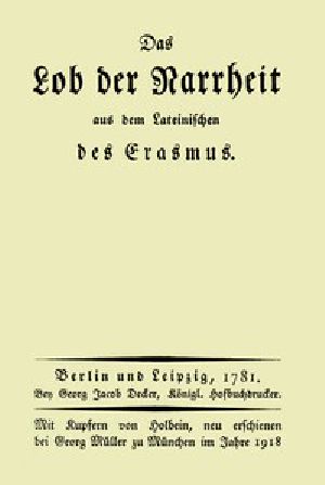 [Gutenberg 46903] • Das Lob der Narrheit